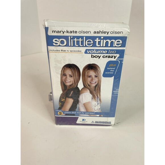 Mary-Kate Ashley Olsen - So Little Time Vol. 2: Boy Crazy VHS, 2002 Clamshell - Picture 5 of 5